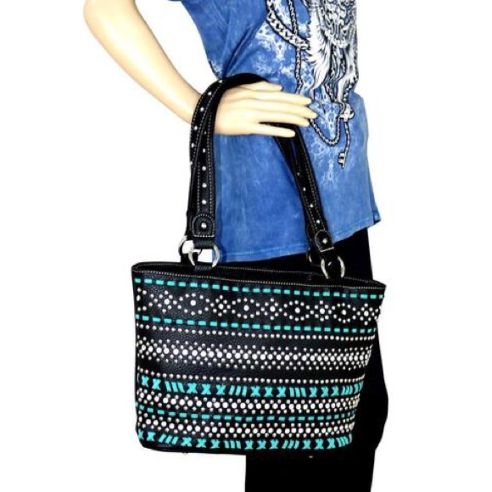 Montana west Turquoise &studded, Conceal and carry